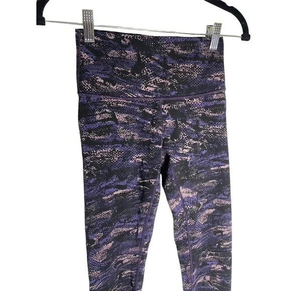 Lululemon Wunder Under Hi-Rise 7/8 Tight Full-On Luxtreme 25" Rip Wave Purple Th - Picture 7 of 8